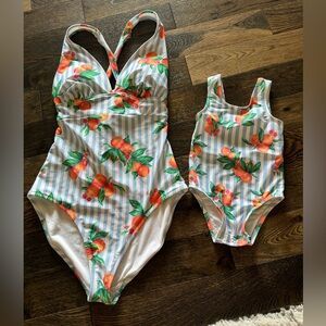 Mommy & me matching bathing suits!